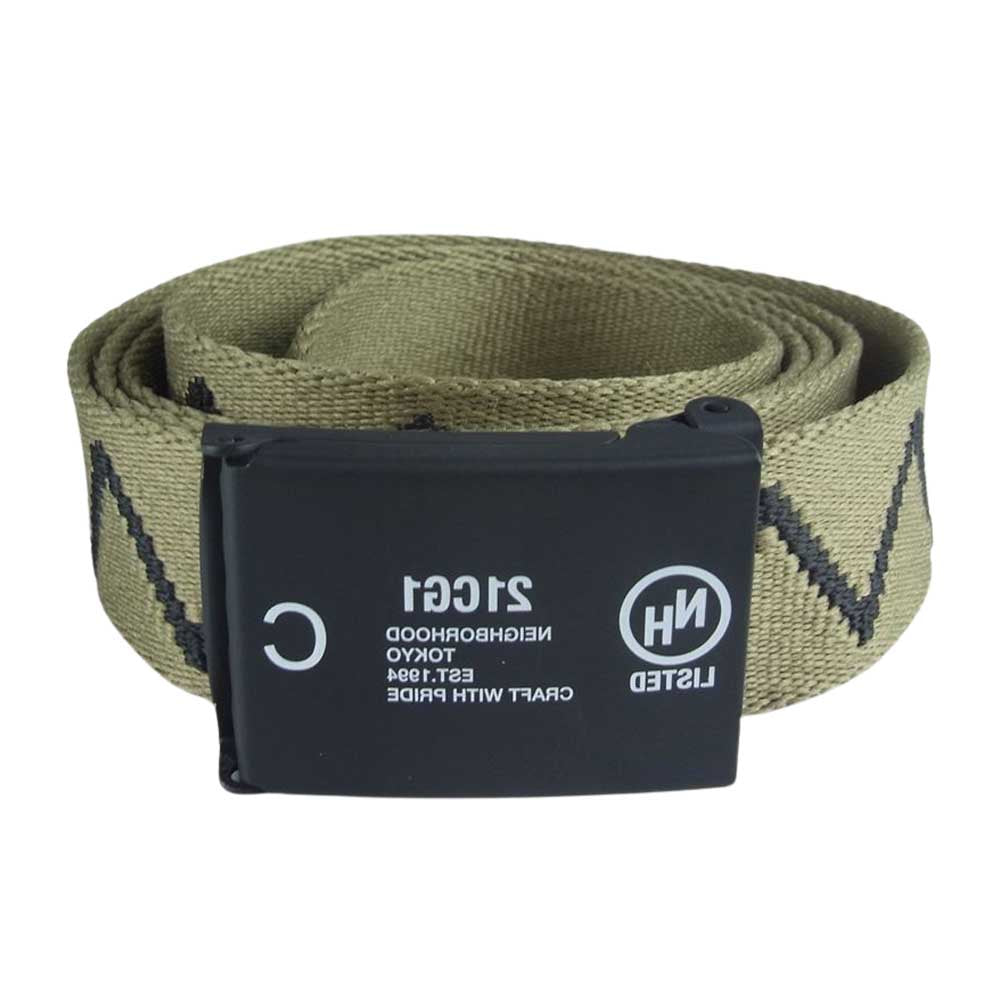 NEIGHBORHOOD ネイバーフッド G.I./E-BELT ジャガード織 ガチャ ベルト