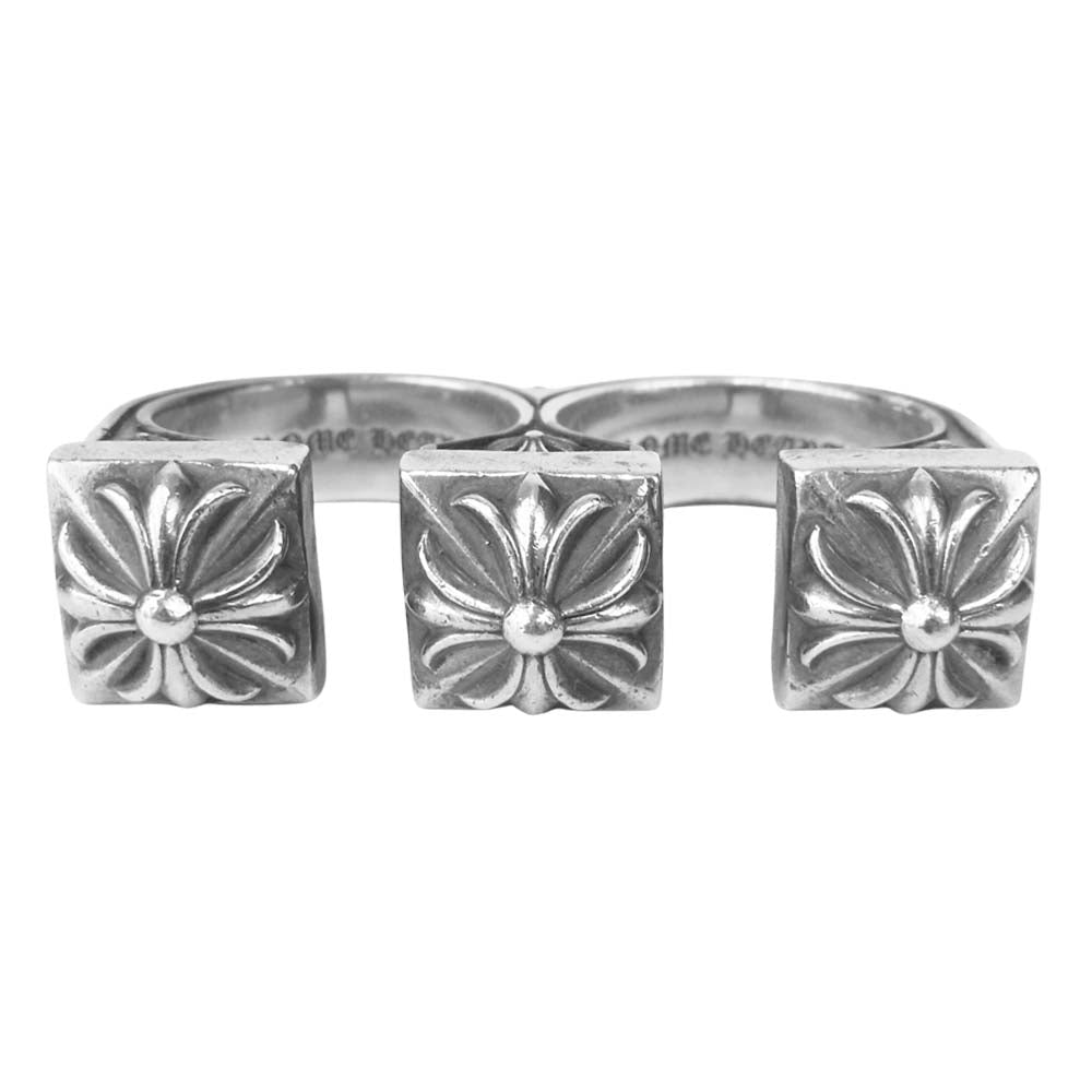 CHROME HEARTS クロムハーツ（原本無） BRSS KNCKLS ゼロピラミッド