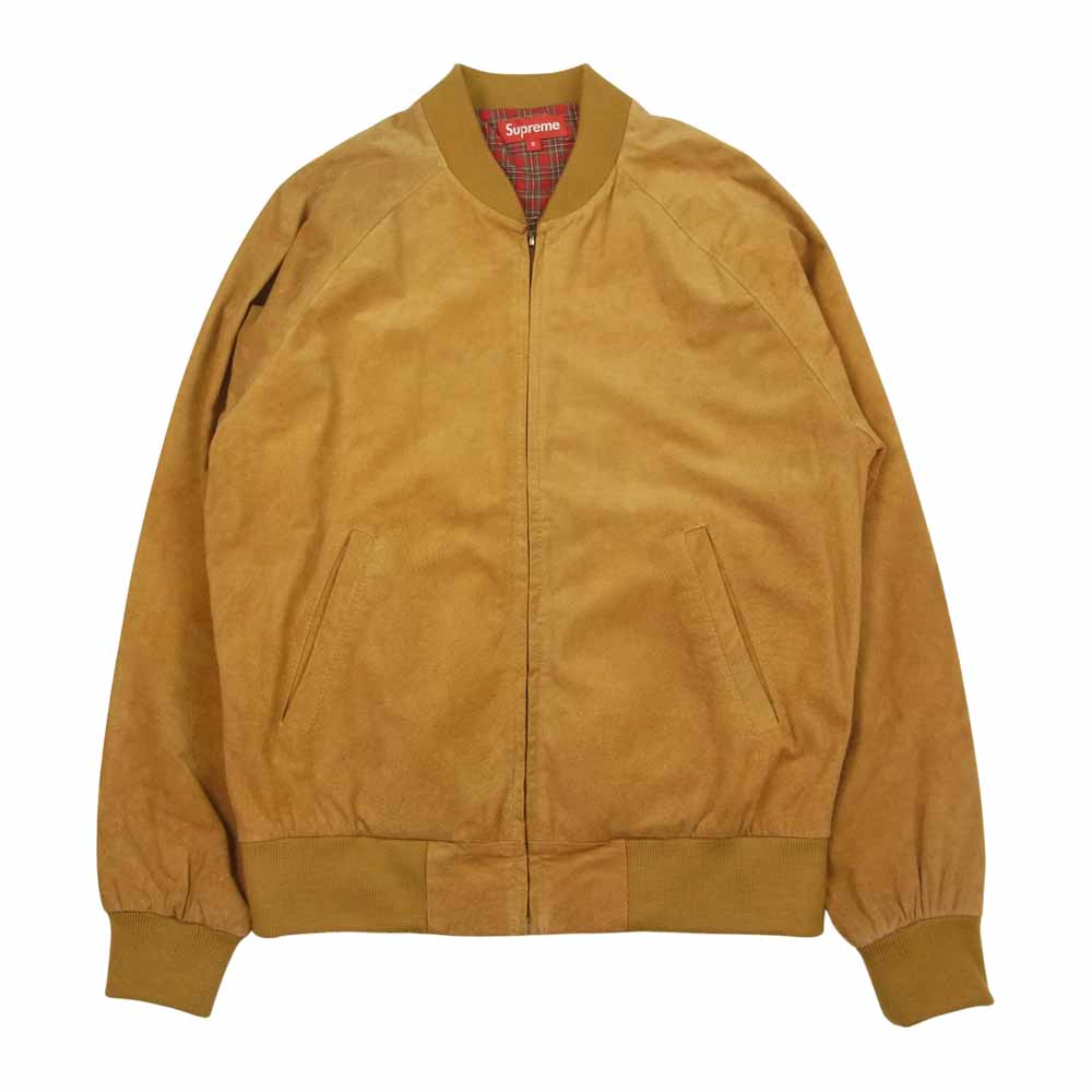 Supreme シュプリーム 12SS Suede Bomber Jacket スエード レザー
