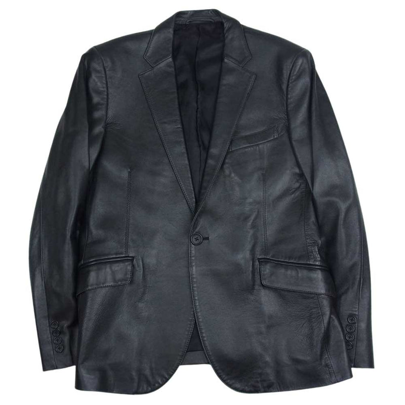 PaulSmithジャケットブラック 90s 00s Paul Smith ラム レザー