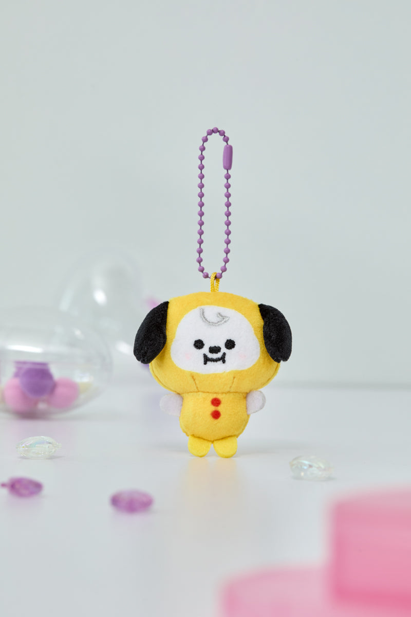 ベビー ぬいぐるみキーリング(PEARL) CHIMMY – LINE FRIENDS SQUARE