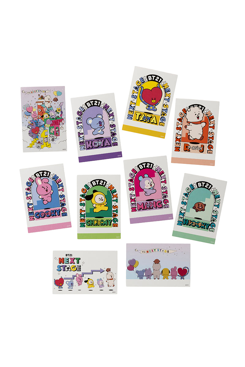 ポストカードセット(NEXT STAGE) BT21 – LINE FRIENDS SQUARE JAPAN