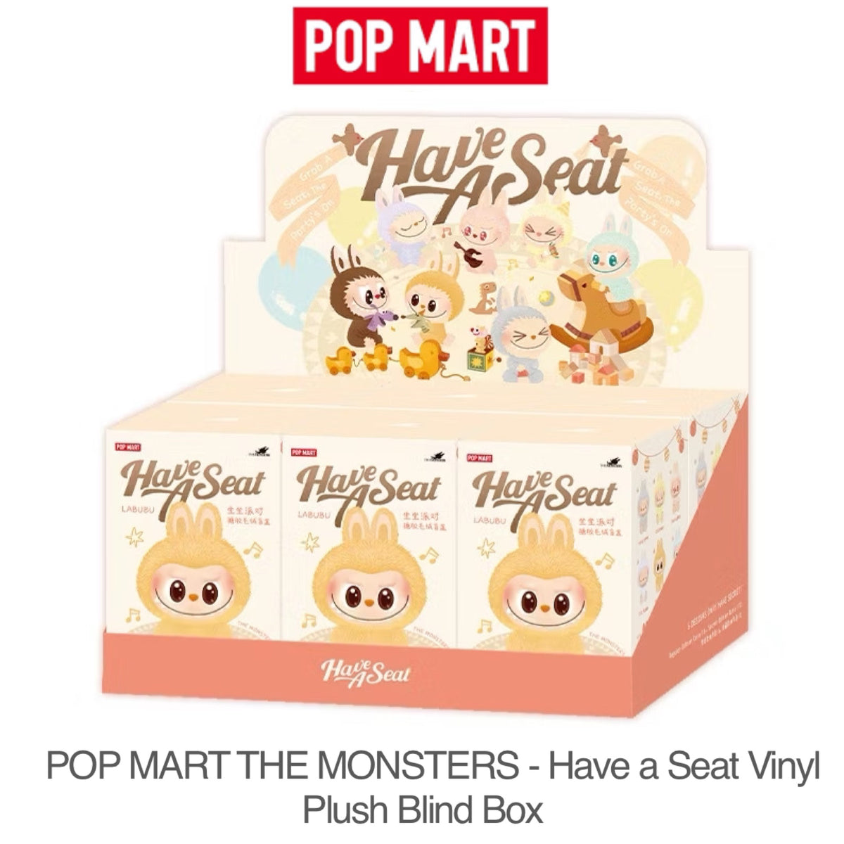 ORIGINAL POP MART THE MONSTERS - Have a Seat – LittleLuxeOfLife