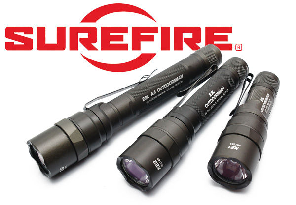 SUREFIRE OUTDOORSMAN 3機種一新！ E1L-A , E2L-A , E2LAA-A : アカリ