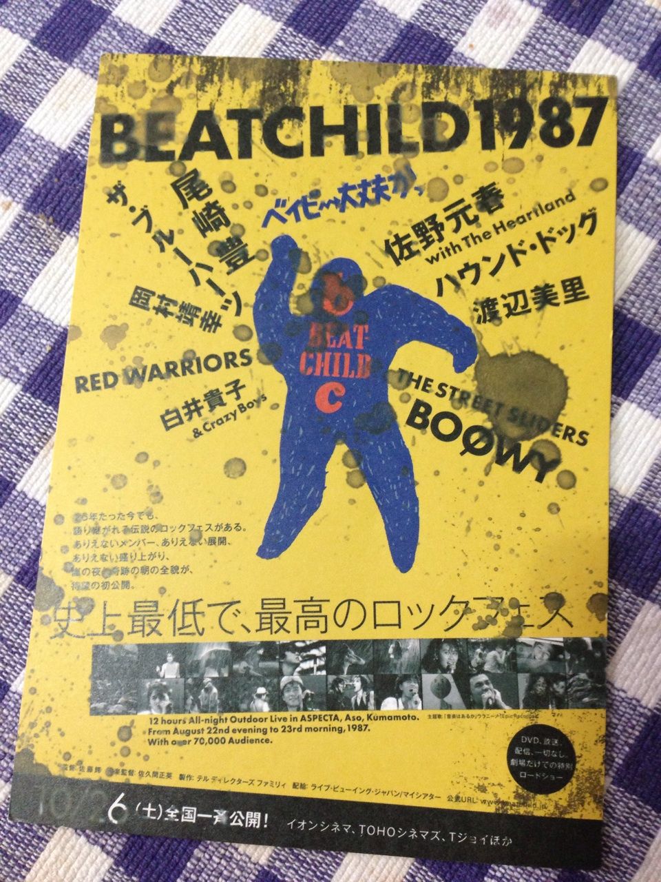 1987年BEAT CHILDのお話し ざんす。 : ATOMIC DRUM 高橋まことの