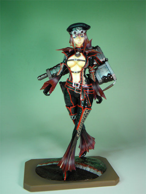 ガレージキット JAMMING OFF モンスターハンター2nd《ガノスS装備の