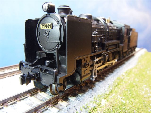 KATO製 蒸気機関車 9600型 デフ付き 中古入線 2014.12.30