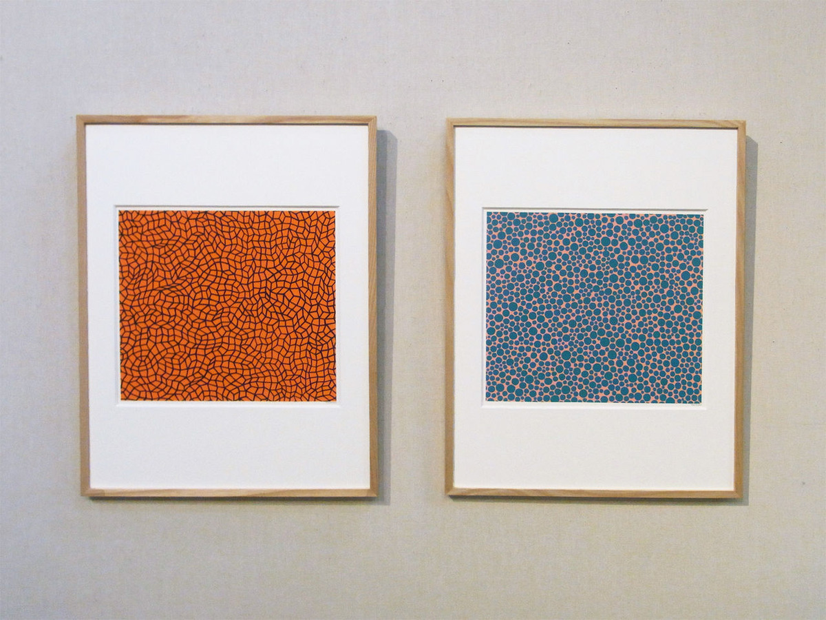 草間彌生の希少版画「無限の水玉「無限の網」 : ギャラリー ときの忘れもの