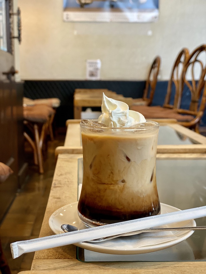 赤坂 喫茶室 まつもと でアイスカフェオレを | レトロに恋して