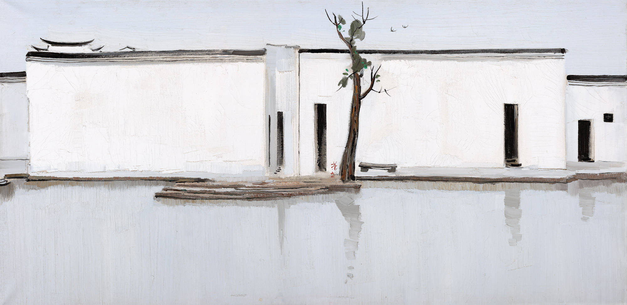 画家吴冠中：画风清新，水墨韵味_搜狐网