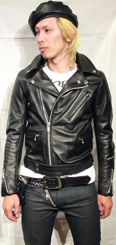 666 LJM-8 フロントフラップ レザージャケット サイクロンタイプ