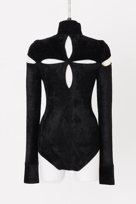 FETICO(フェティコ)のVELOUR KNIT TURTLENECK BODYSUTS(ボディスーツ