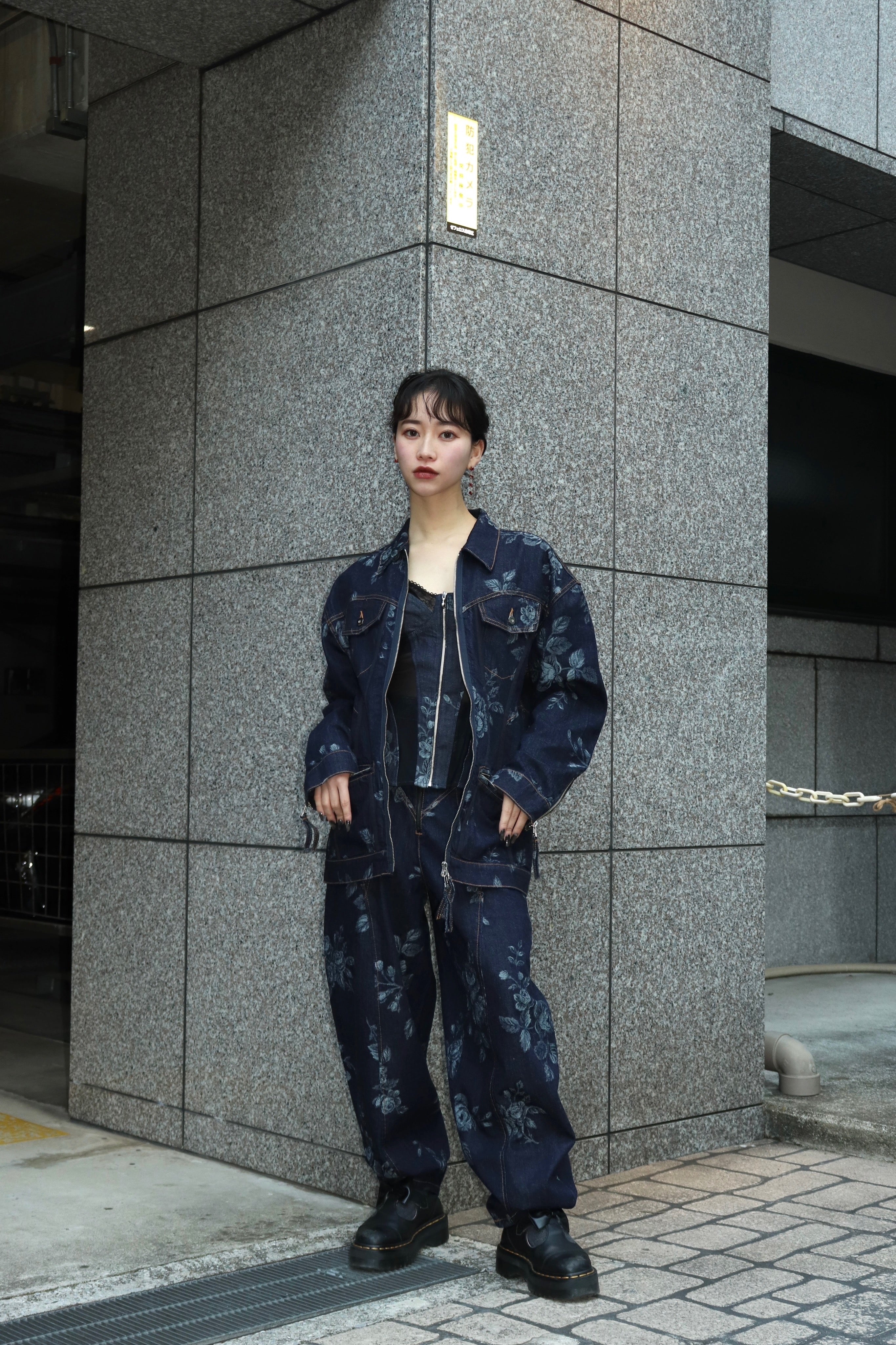 FETICO(フェティコ)のROSE DENIM HIGH-WAIST JEANS(デニム)の通販