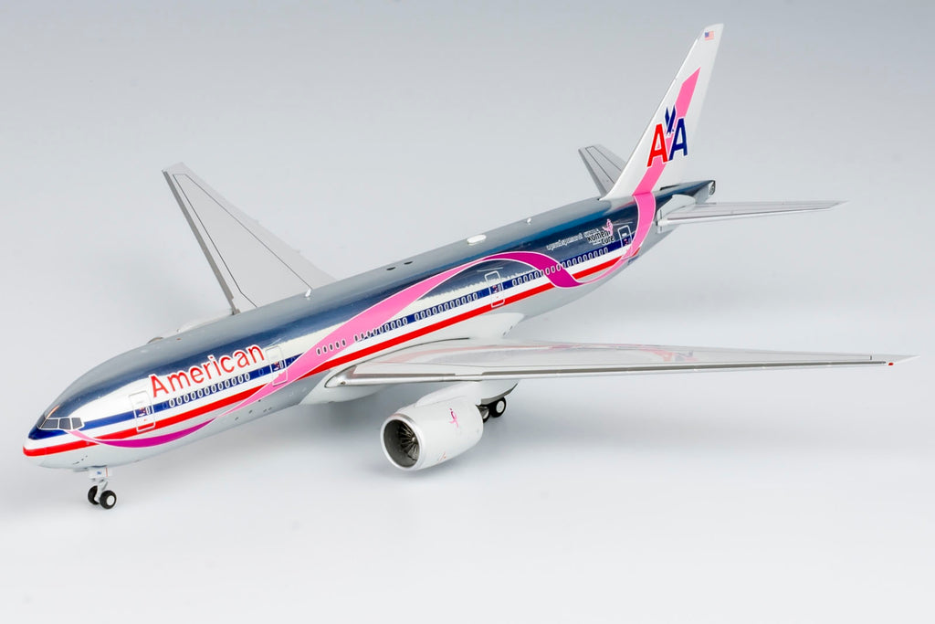 American Airlines Boeing 777-200ER N759AN Pink Ribbon NG Model