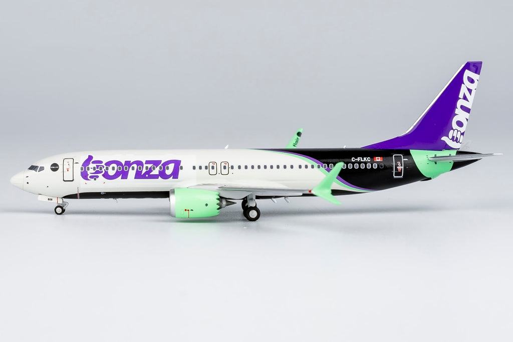 Flair Airlines Boeing 737 MAX 8 C-FLKC (Bonza Hybrid Livery) NG
