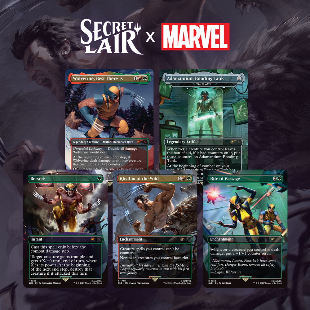 Secret Lair x Marvel's Wolverine - Non-Foil Edition – Pandora's