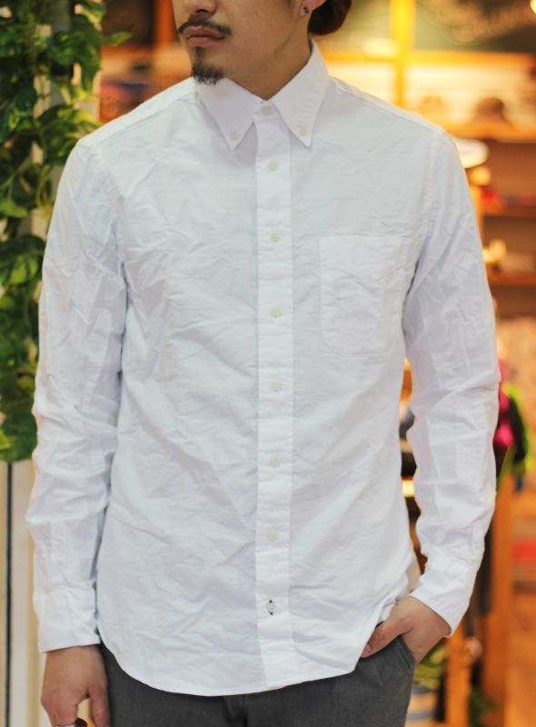 Gitman Vintageギットマンヴィンテージ L/S ピンオックスフォード