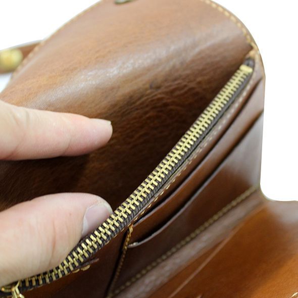 RRL ダブルアールエル カービングレザー チェーンウォレット を通販