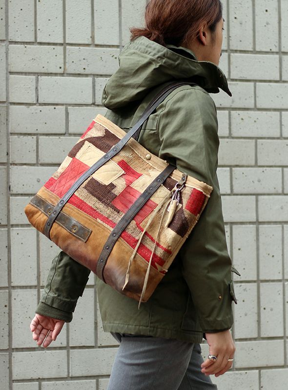 J.AUGUR DESIGN ジュディーオーガーデザイン Navajo tote chaps