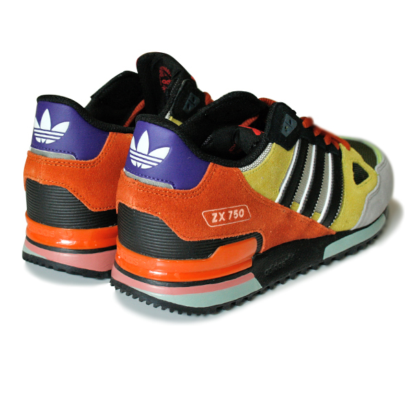 adidas】アディダス ZX750 コアブラック/セミソーラースライム AF6293