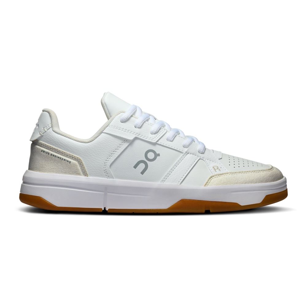 ON Womens The Roger Clubhouse Shoes | WHITE/IVORY – Paragon Sports