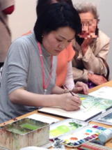 プロフィール : 黒川しづこの透明水彩画の世界へようこそ！