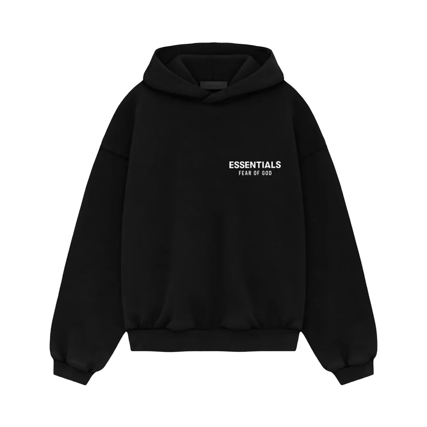 FEAR OF GOD ESSENTIALS FLEECE HOODIE BLACK 192HO246250F – Phenom