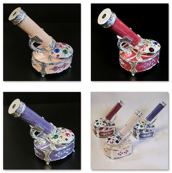 万華鏡オルゴール（楕円型） - 万華鏡 フォトン