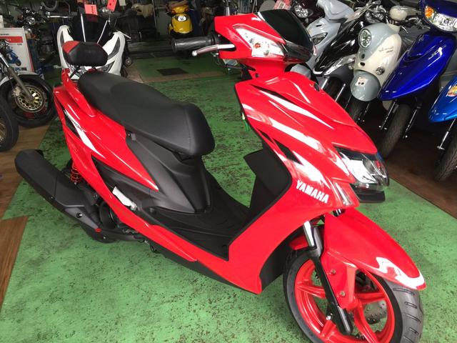 ヤマハ シグナスX SR バックレスト装着&フェンダーレス仕様カスタム