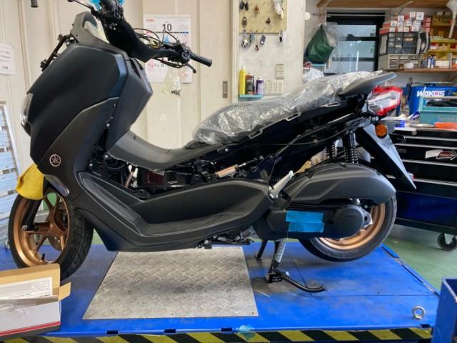 YAMAHA NMAX パフォーマンスダンパー取付 千葉県松戸市 オートショップ