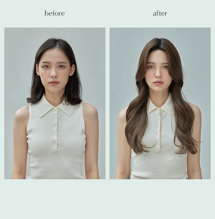 手植えフルウィッグ) レイヤードルーズCカールパーマ (モースト原糸)