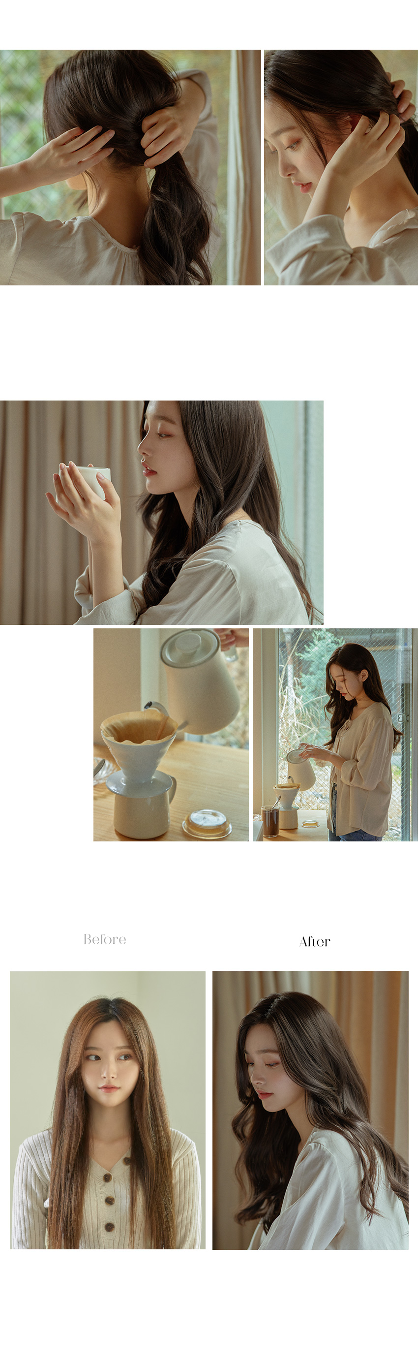 手植えフルウィッグ) ローズパーマロングウェーブ(モースト原糸)