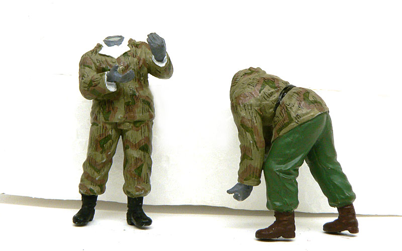 プラモ日記 » ドイツ・自走砲兵セット その3 迷彩服を手書き