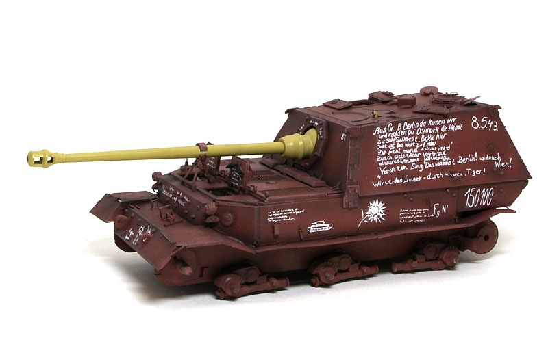 プラモ日記 » ドイツ・重駆逐戦車フェルディナンド150100最終生産車輌