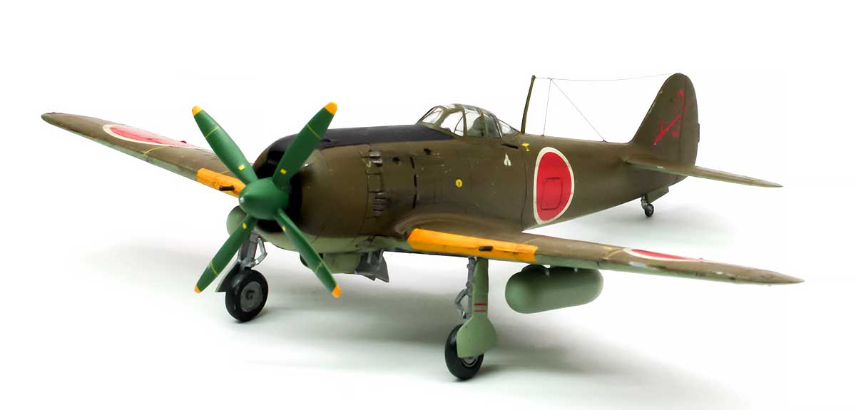 プラモ日記 » 日本陸軍・四式戦闘機 疾風(キ84) その4 完成!!