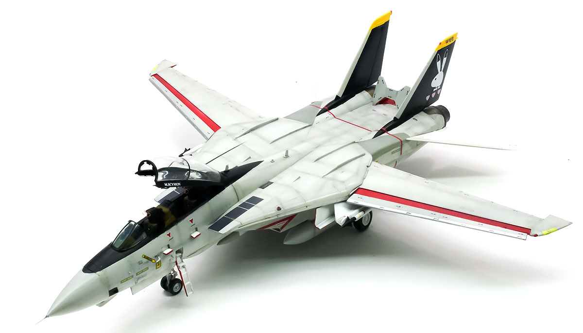 プラモ日記 » エリア88・F-14Aトムキャット その14 完成!!
