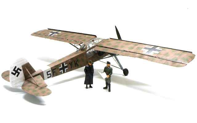 プラモ日記 » フィーゼラーFi156Cシュトルヒ その8 完成!!