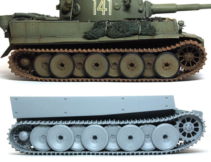 プラモ日記 » ティーガー1極初期型 その3 履帯の組立て