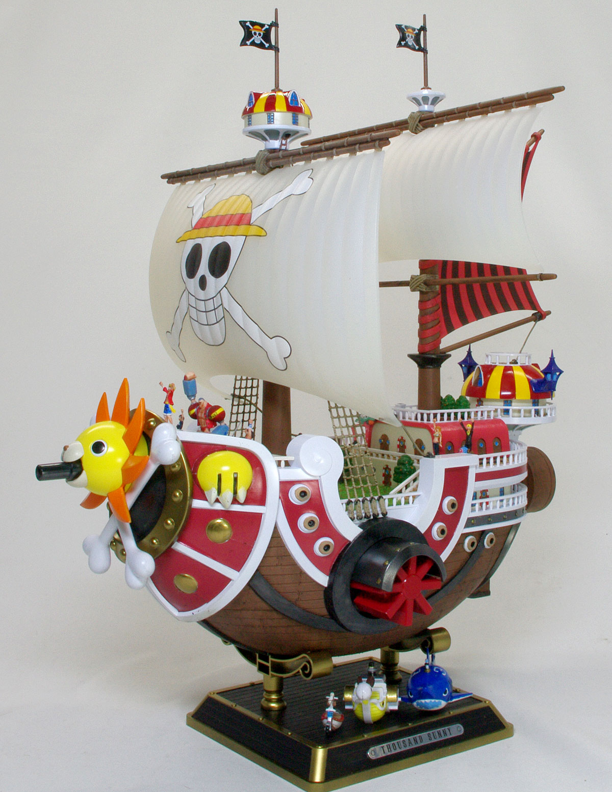 プラモ日記 » サウザンド・サニー号 新世界編Ver. その14 完成!!