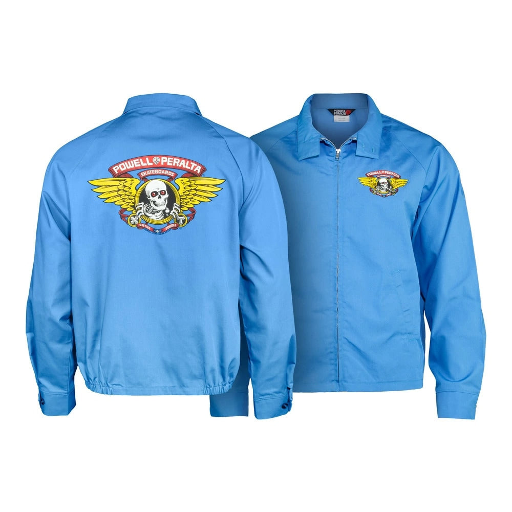 POWELL PERALTA ジャケット WINGED RIPPER JACKET ブルー | ストリート