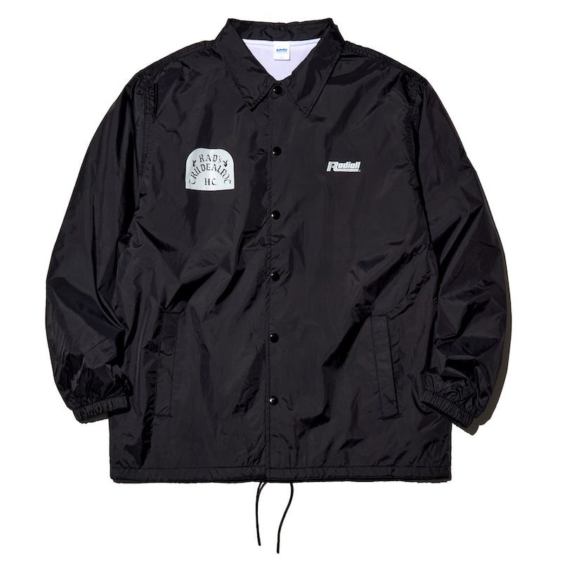 RADIALL コーチジャケット TOMBSTONE WINDBREAKER JACKET ブラック