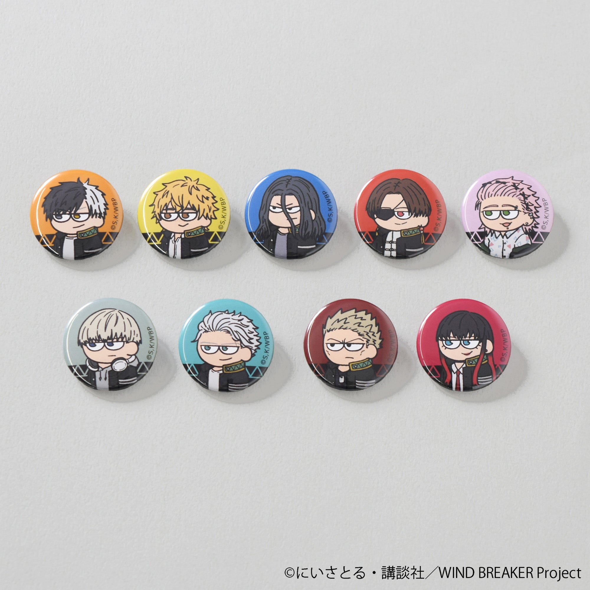 Pochimart】WIND BREAKER ジロリ トレーディング まめかん (9種 BOX