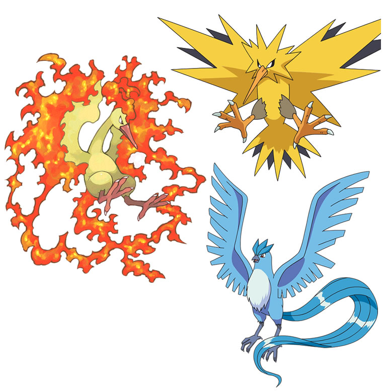 ポケモンXY 3鳥(フリーザー,サンダー,ファイヤー)入手方法・捕獲方法