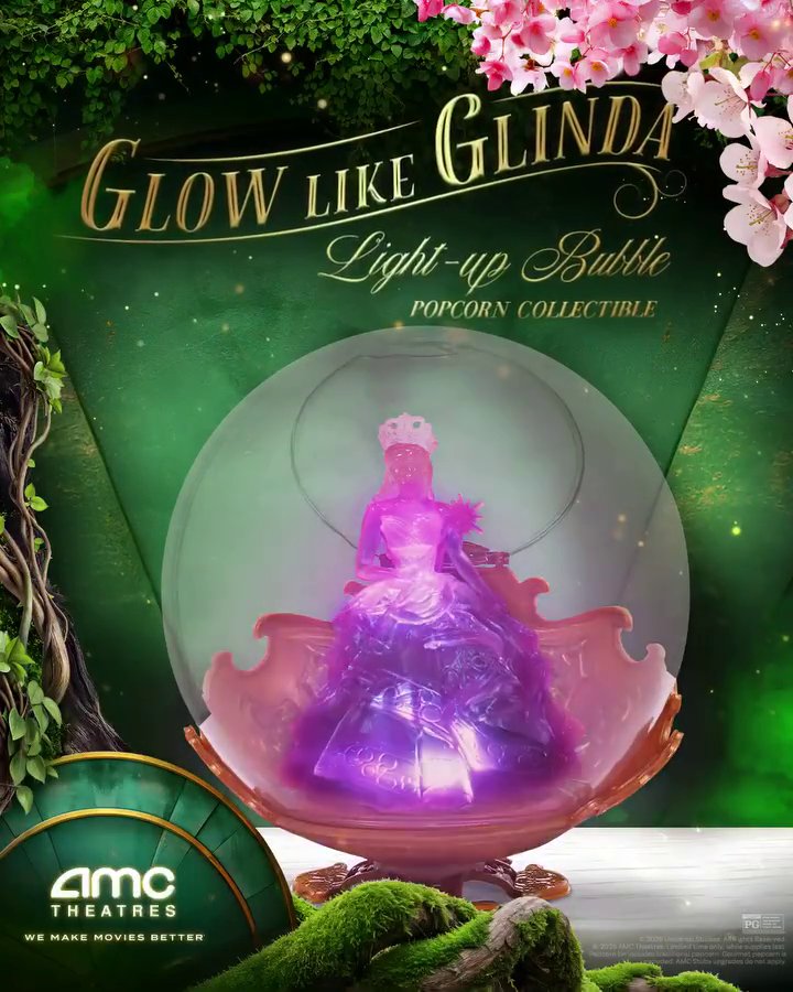 ウィキッド 永遠の約束』AMCシアターズ限定ポップコーンバケット登場