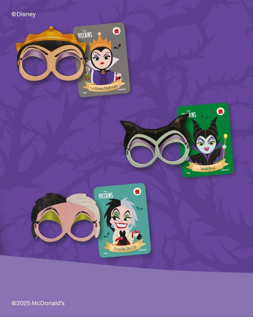 マクドナルド「ディズニー・ヴィランズ」ハッピーセットが中南米で登場