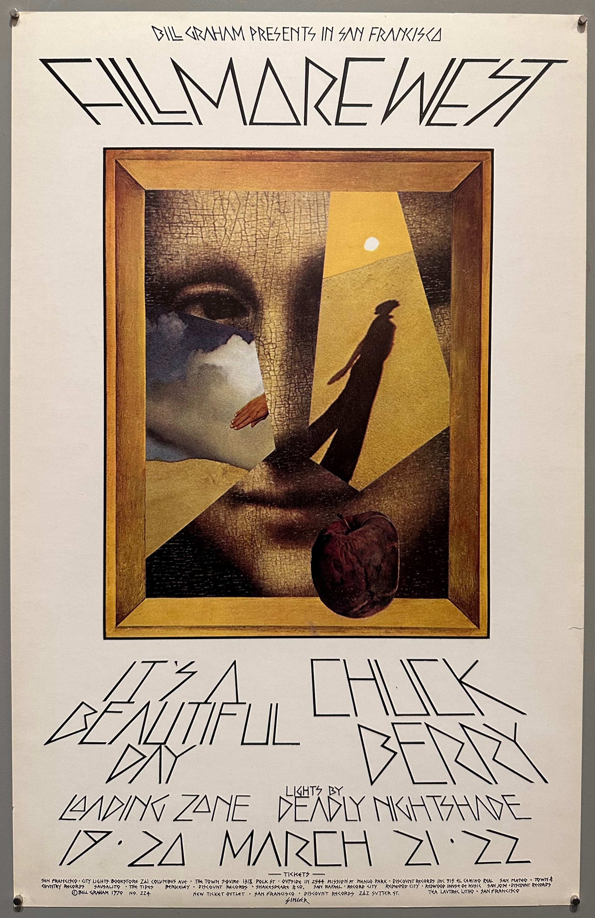 It's a Beautiful Day at the Fillmore West Poster – Poster Museum