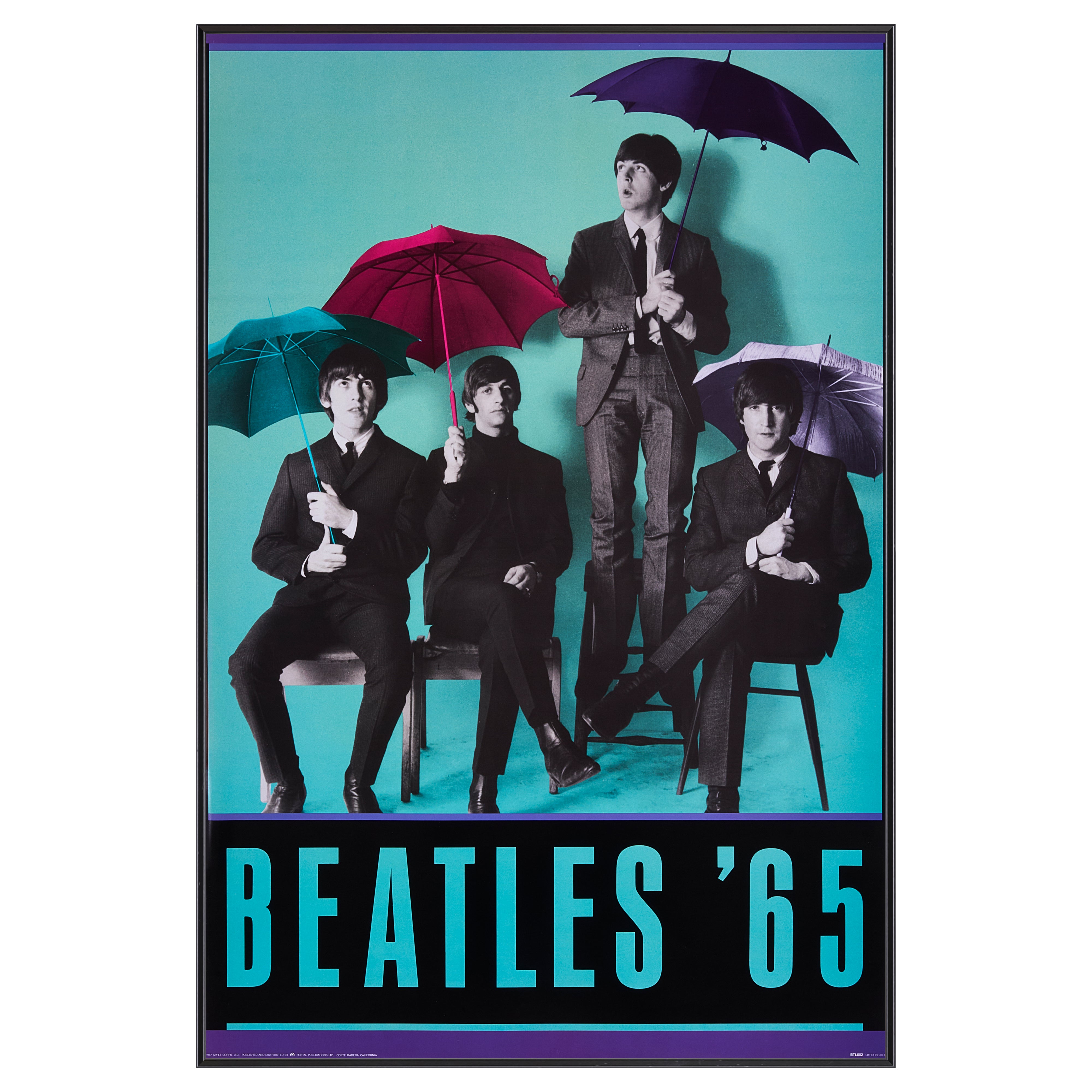 限定10枚】BEATLES '65（ビートルズ '65） 1987 / バンドポスター