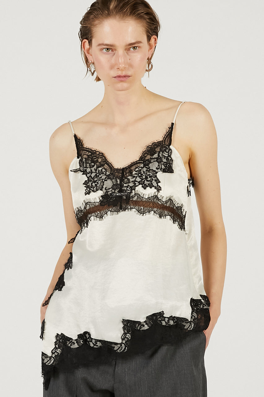 Asymmetrical Lace Camisole