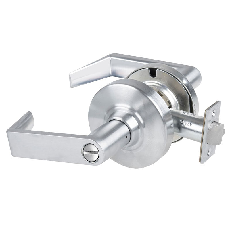 Schlage ND44S-RHO-626 Hospital Privacy Lock, Rhodes Lever, Non-Keyed,