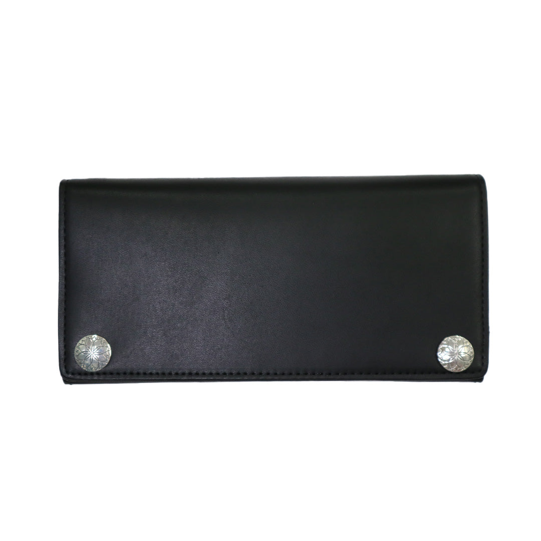 LEATHER LONG WALLET - FLORAL – RUDE GALLERY OFFICIAL ONLINE SHOP